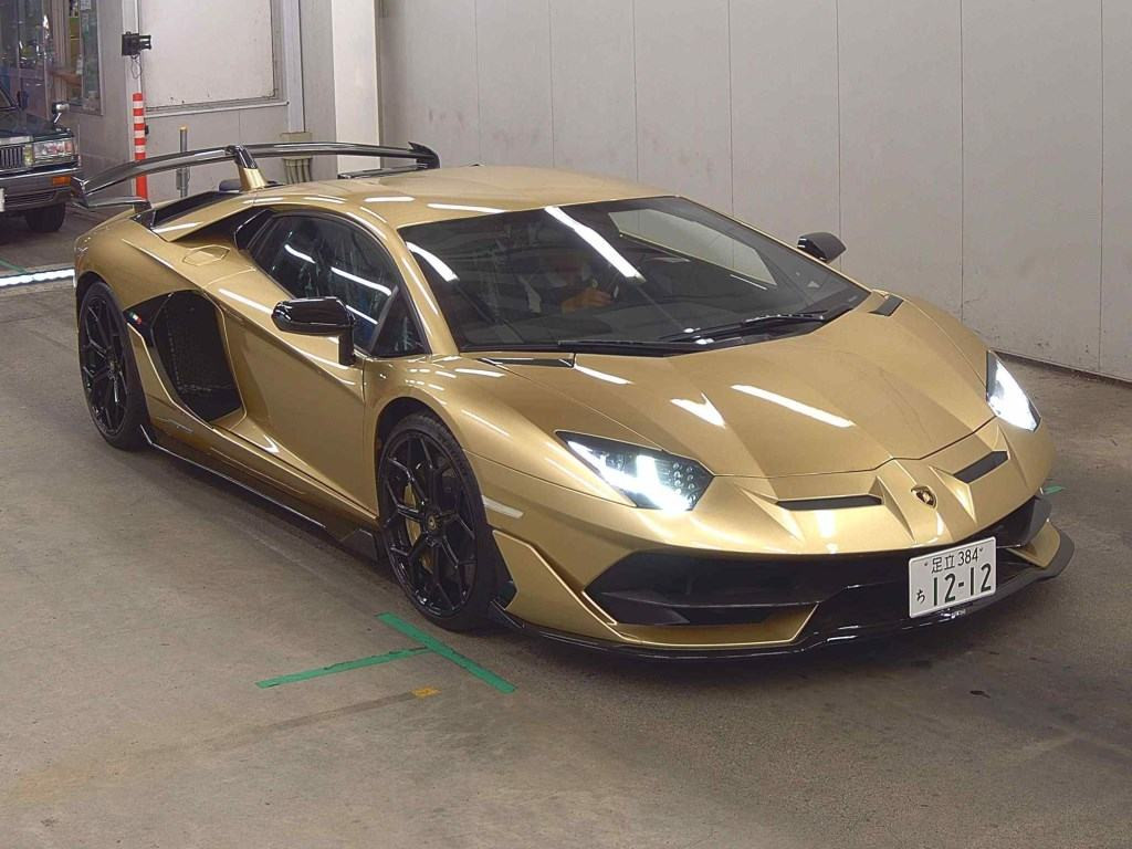 Lamborghini Aventador 2020 z aukcji japońskiej