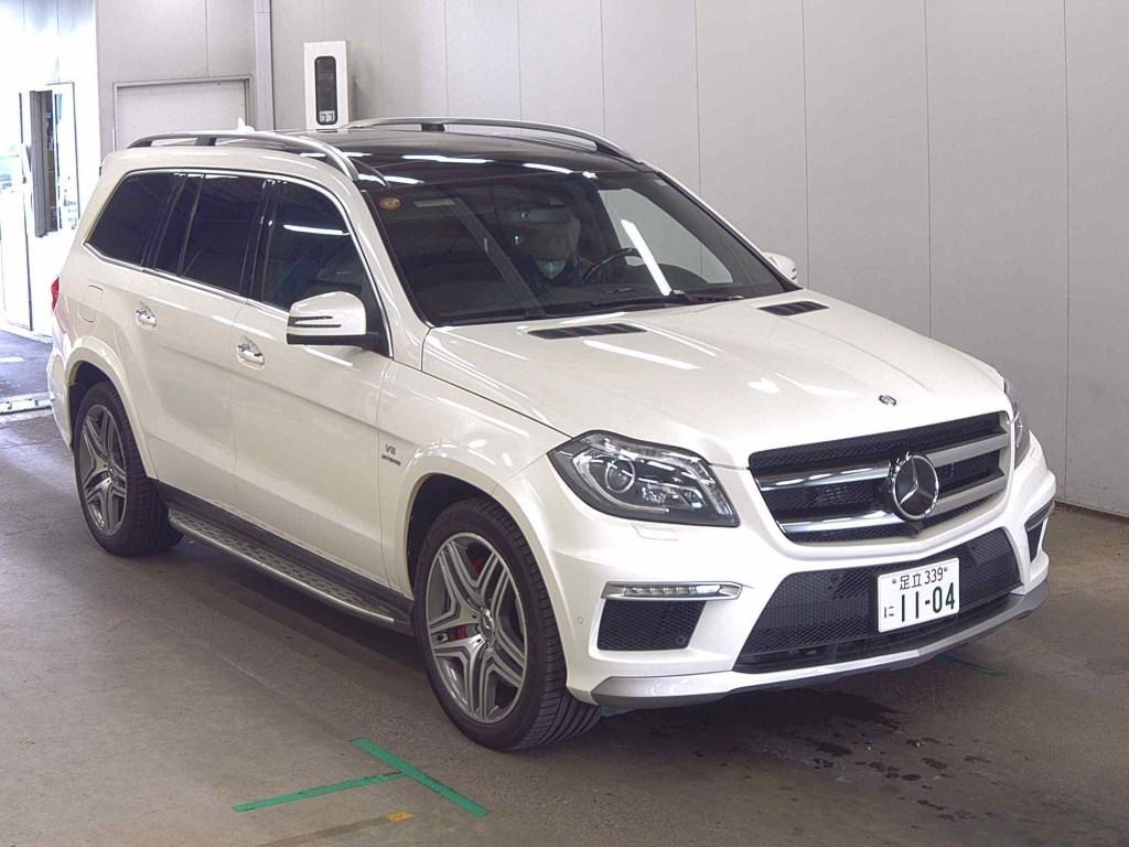 Mercedes-AMG GL-Class 2014 z aukcji japońskiej