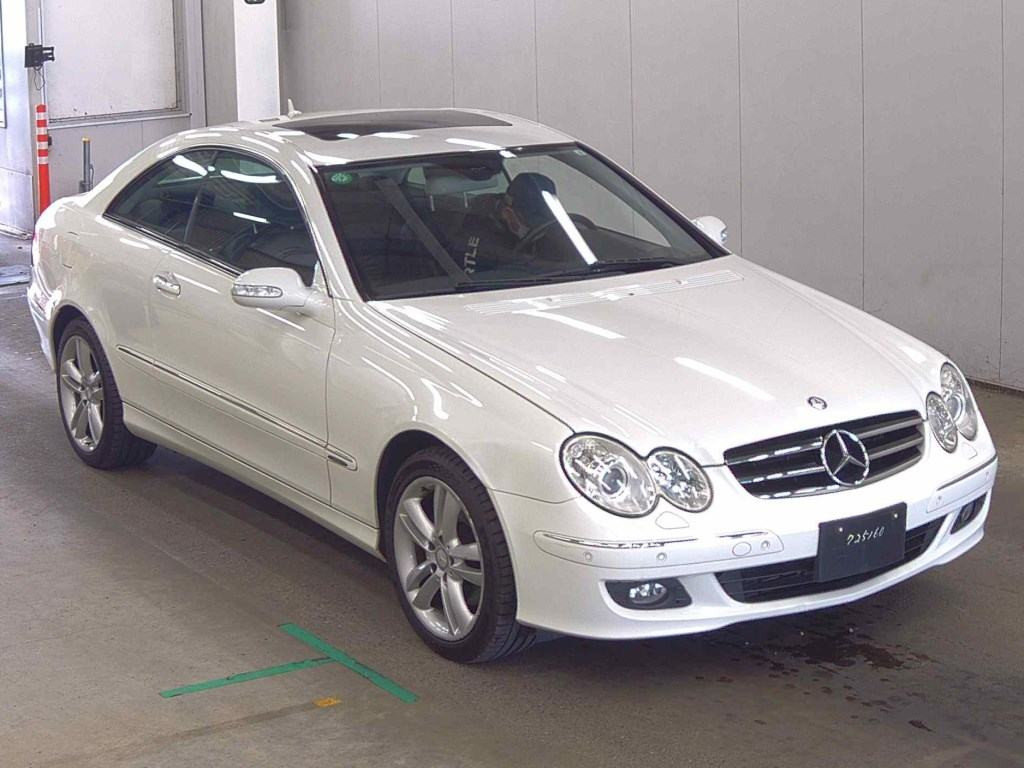 Mercedes-Benz CLK 2009 z aukcji japońskiej