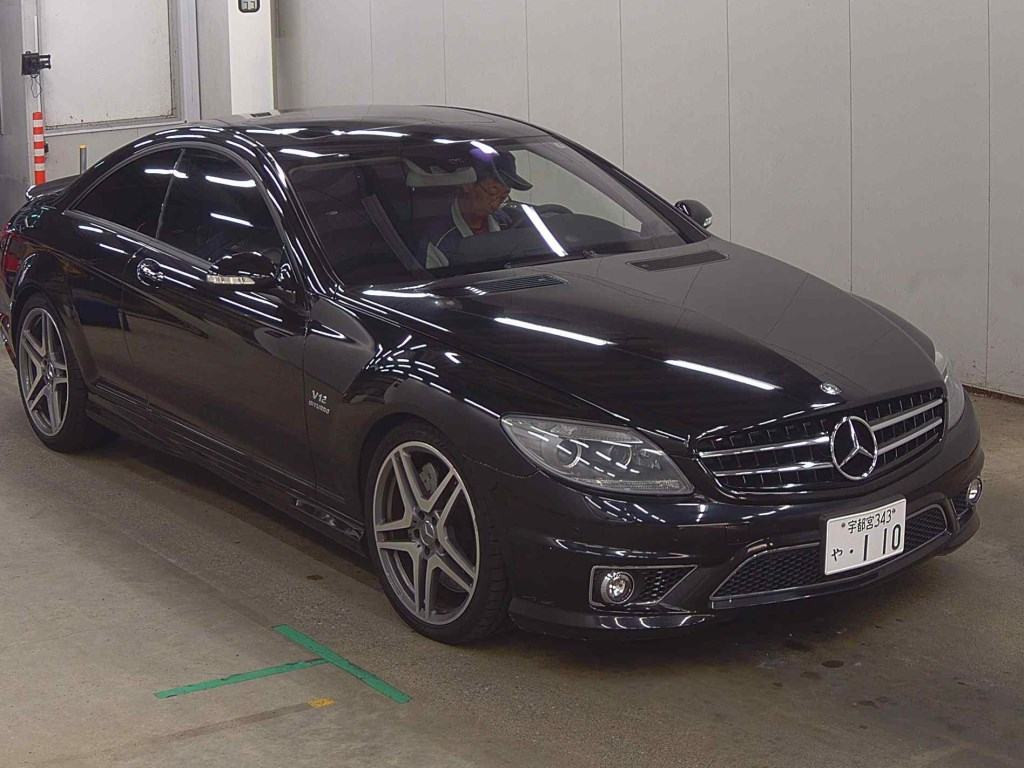 Mercedes-Benz CL 2009 z aukcji japońskiej