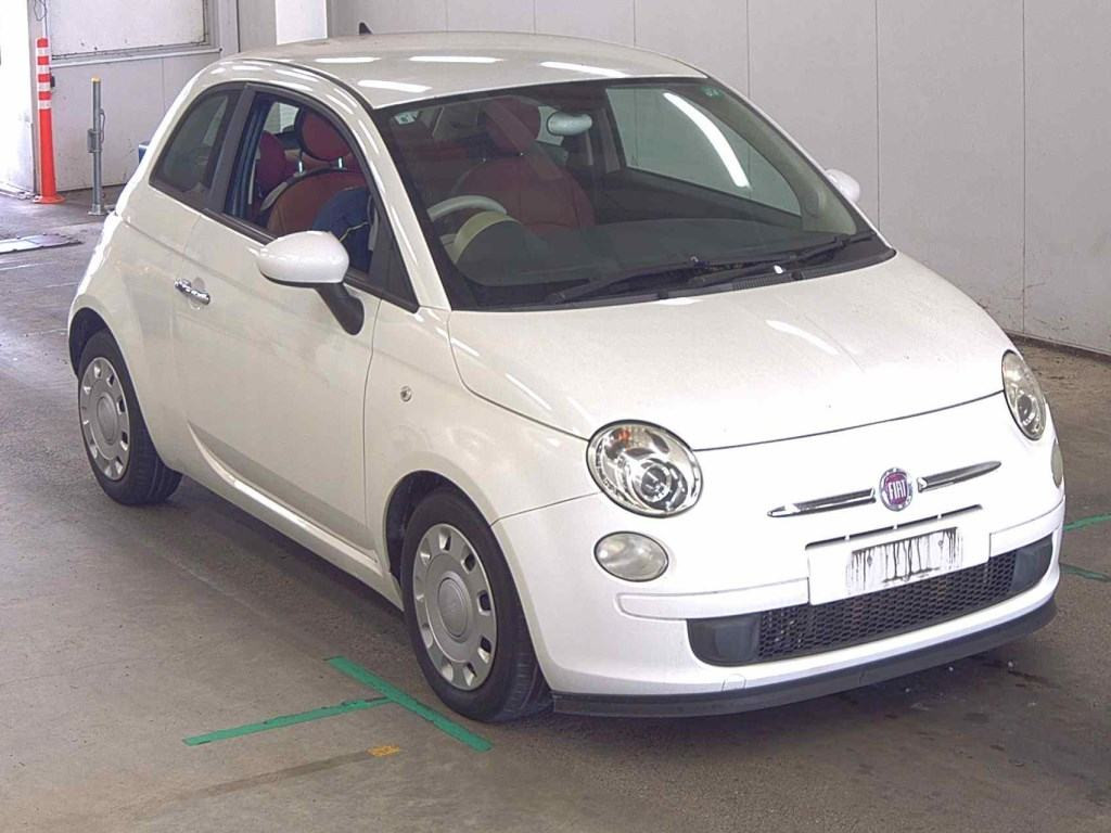 Fiat 500 2011 z aukcji japońskiej