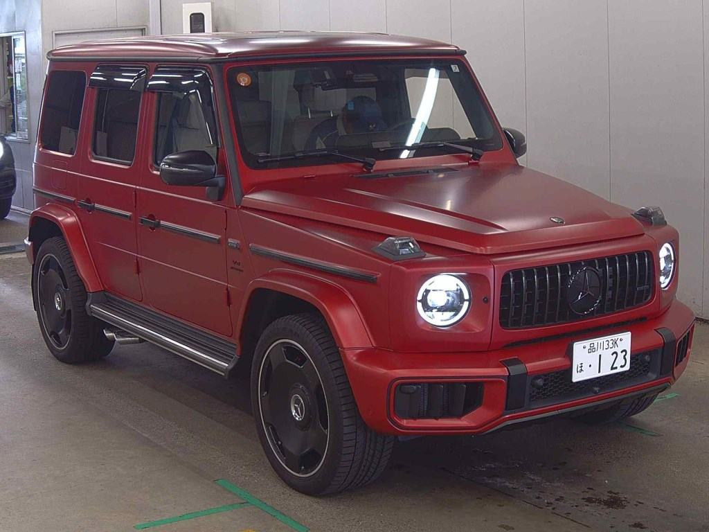 Mercedes-AMG G-Class 2025 z aukcji japońskiej