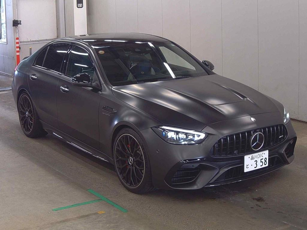 Mercedes-AMG C-Class 2024 z aukcji japońskiej