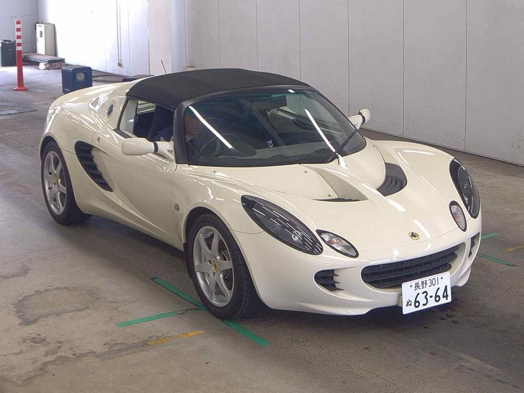 Lotus Elise 2004 z aukcji japońskiej