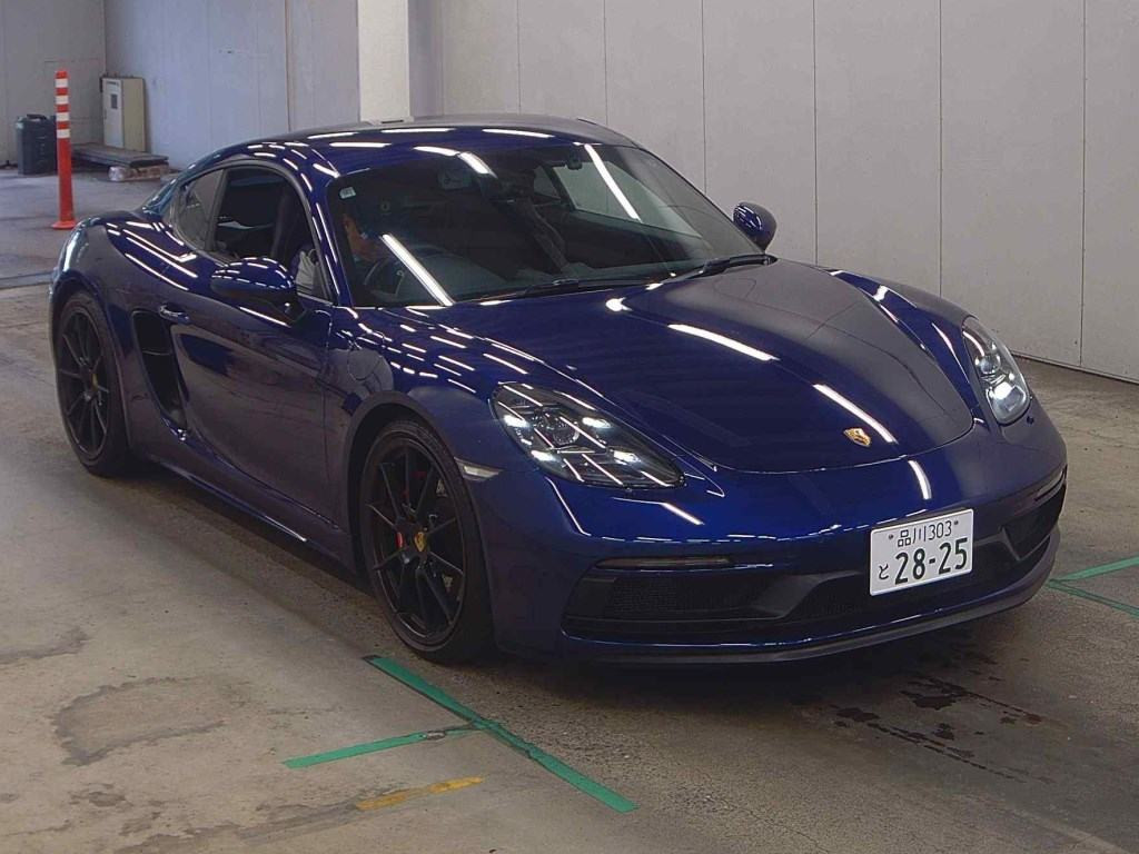 Porsche 718 Cayman 2024 z aukcji japońskiej