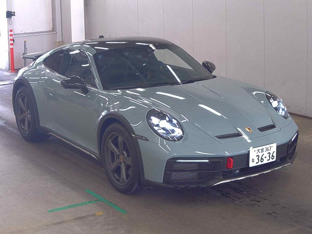 Porsche 911 2024 z aukcji japońskiej
