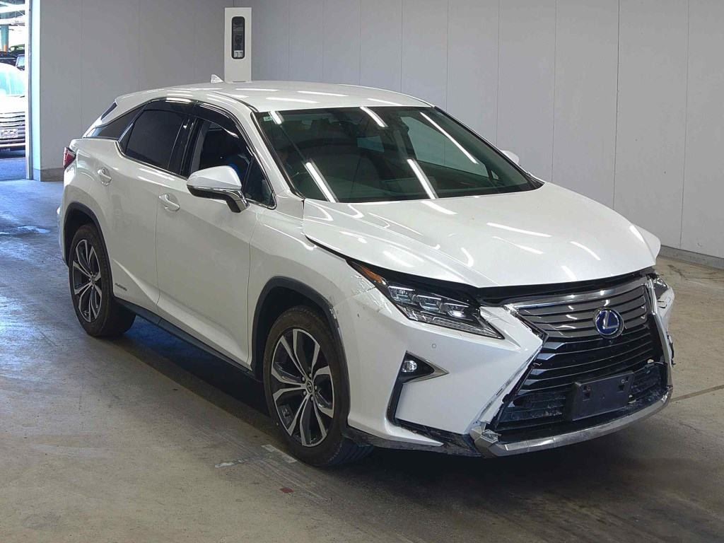 Lexus RX 2019 z aukcji japońskiej