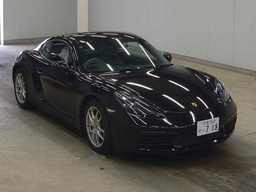 Porsche 718 Cayman 2020 z aukcji japońskiej