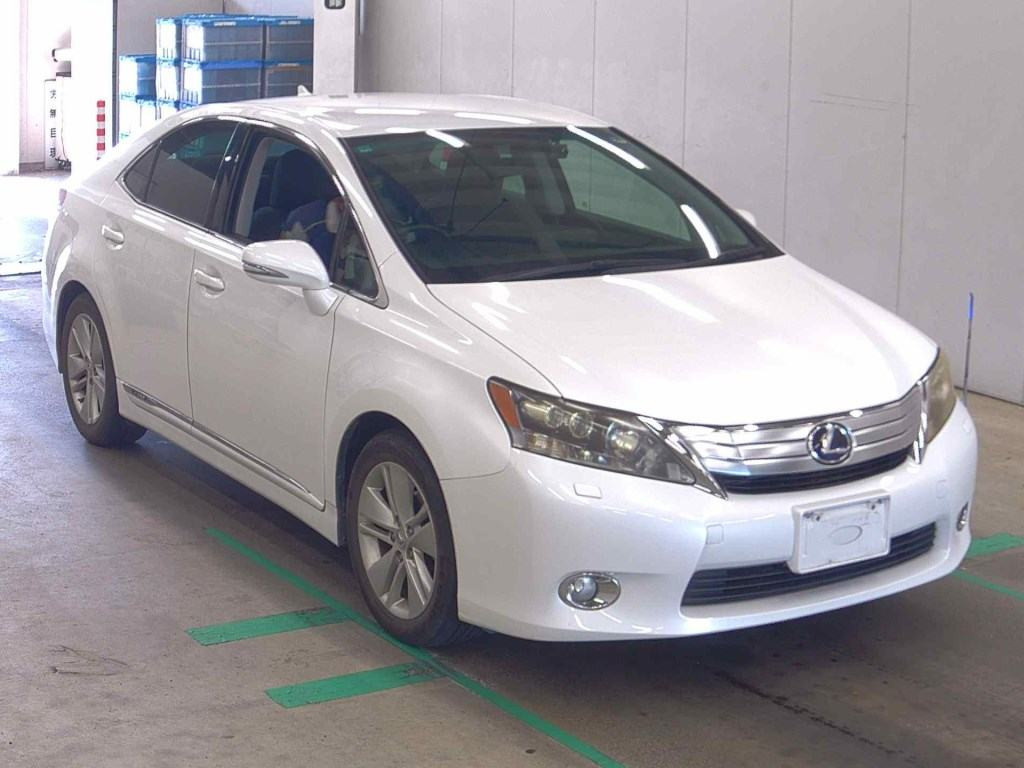 Lexus HS 2010 z aukcji japońskiej