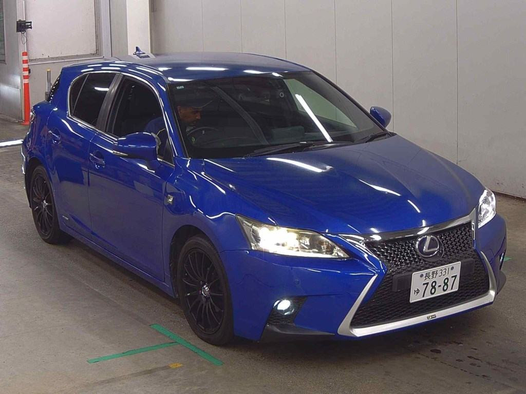 Lexus CT 2012 z aukcji japońskiej
