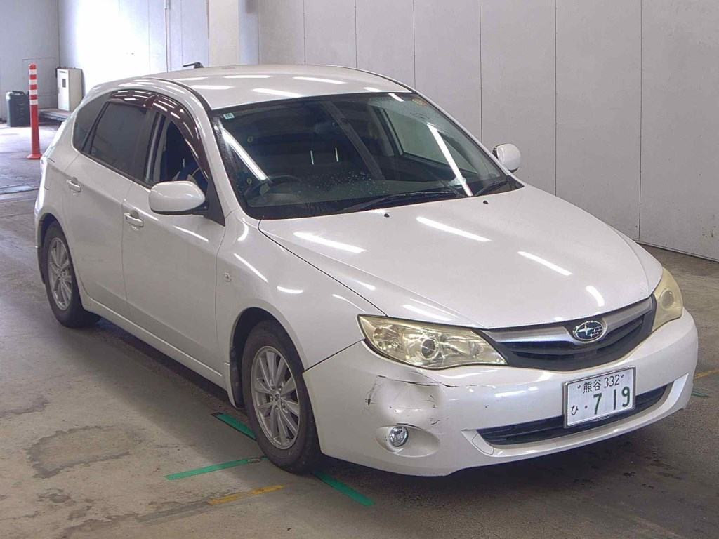 Subaru Impreza 2010 z aukcji japońskiej