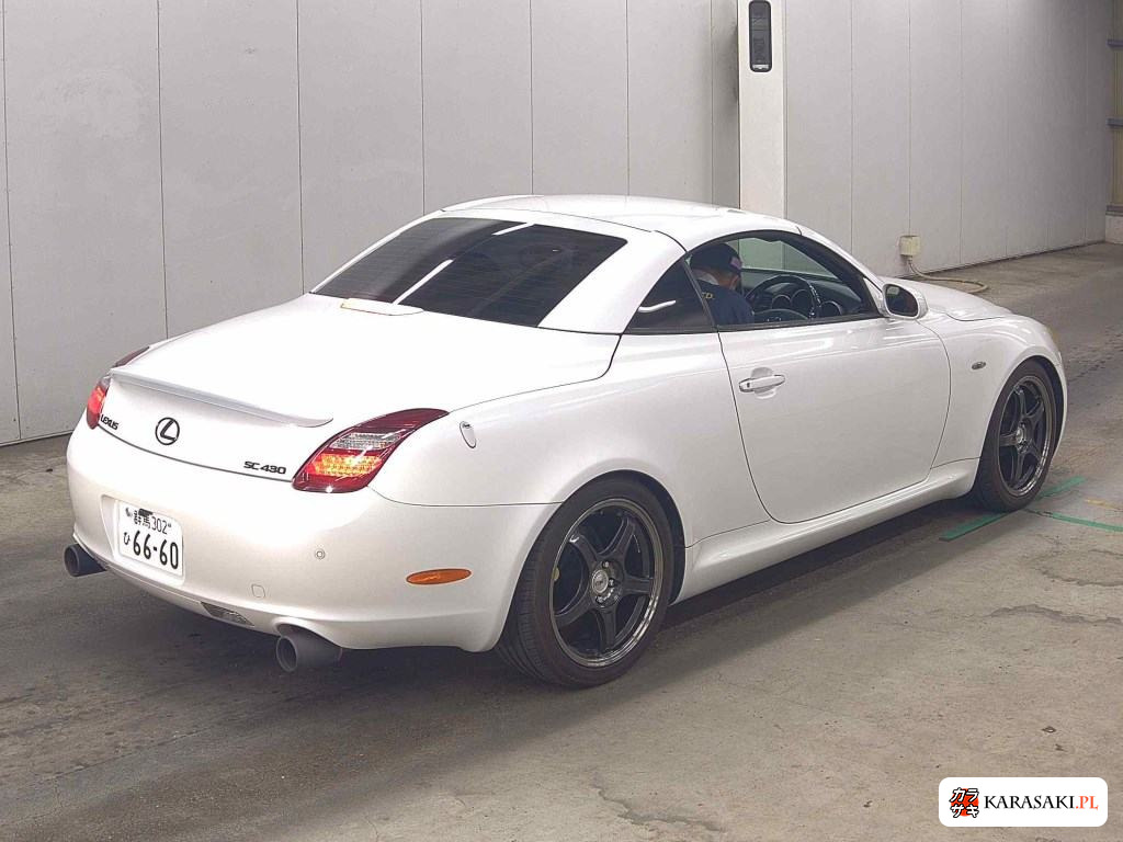 Lexus SC 2006 z aukcji japońskiej