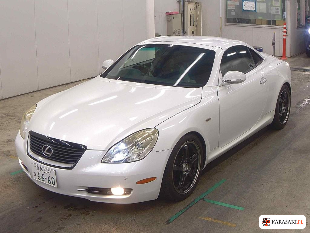 Lexus SC 2006 z aukcji japońskiej