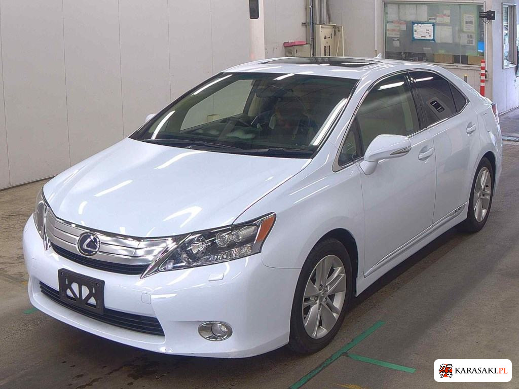 Lexus HS 2010 z aukcji japońskiej