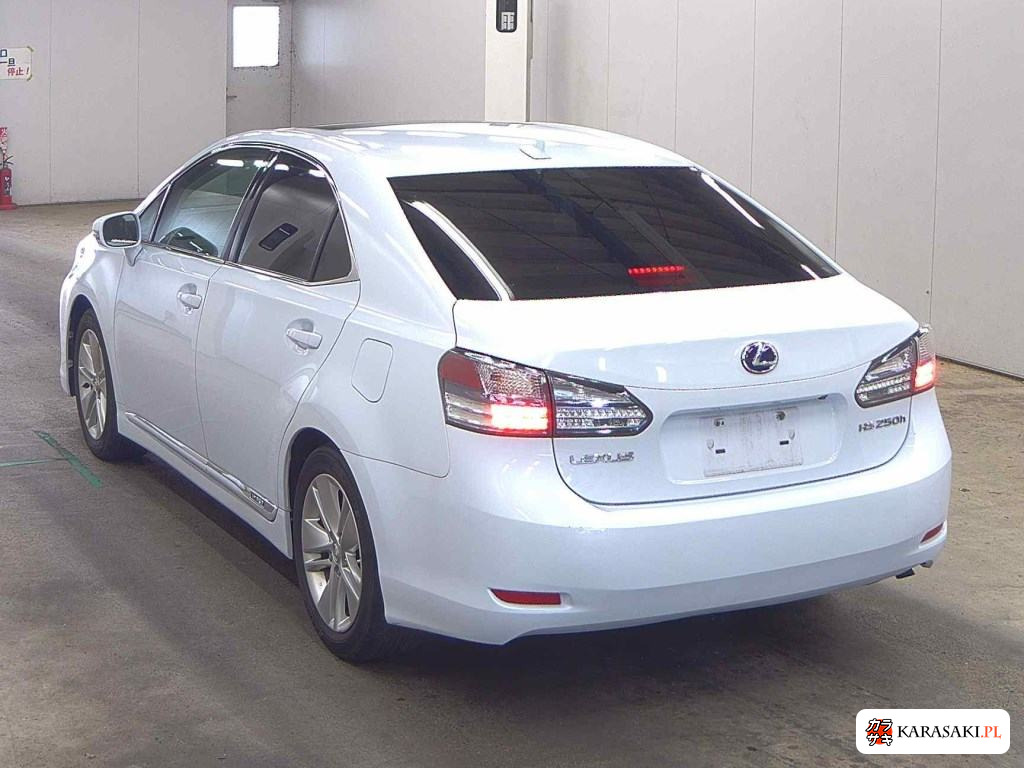 Lexus HS 2010 z aukcji japońskiej