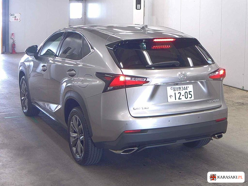 Lexus NX 2016 z aukcji japońskiej
