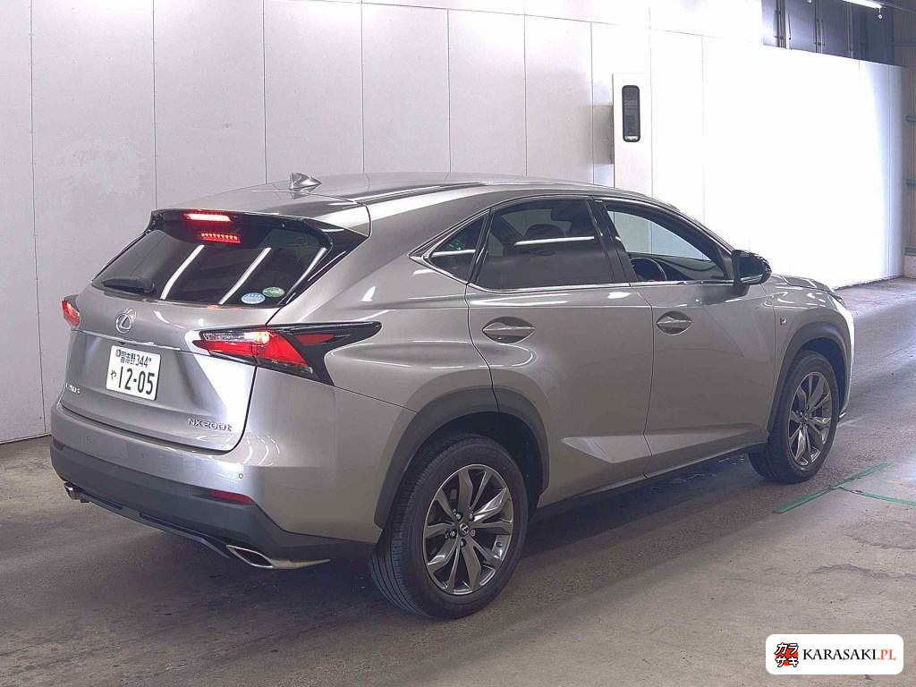 Lexus NX 2016 z aukcji japońskiej