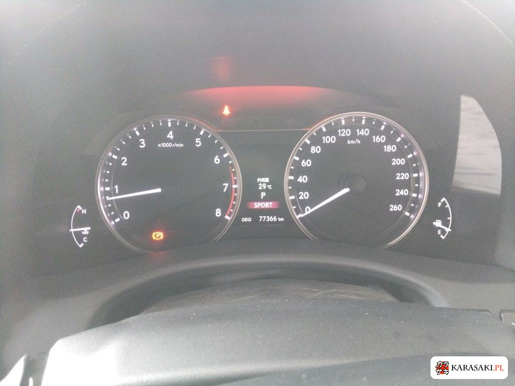 Lexus GS 2012 z aukcji japońskiej
