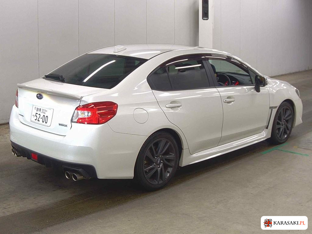 Subaru WRX S4 2017 z aukcji japońskiej