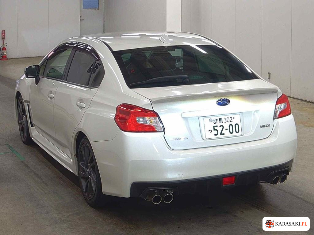 Subaru WRX S4 2017 z aukcji japońskiej