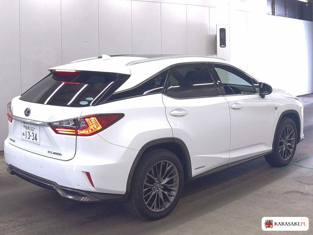 Lexus RX 2016 z aukcji japońskiej