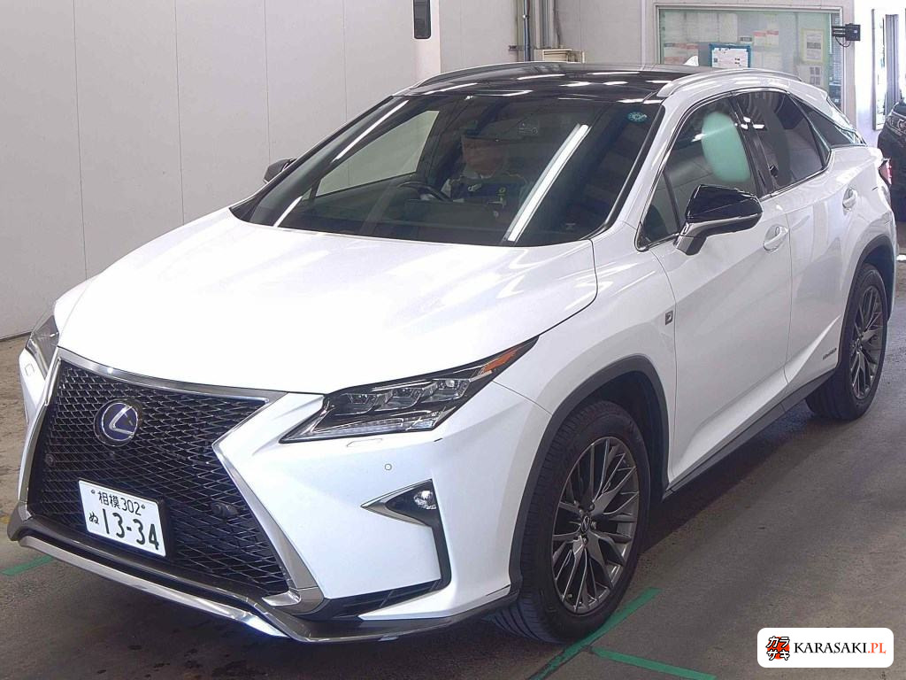 Lexus RX 2016 z aukcji japońskiej