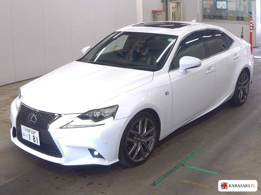 Lexus Is 2014 z aukcji japońskiej