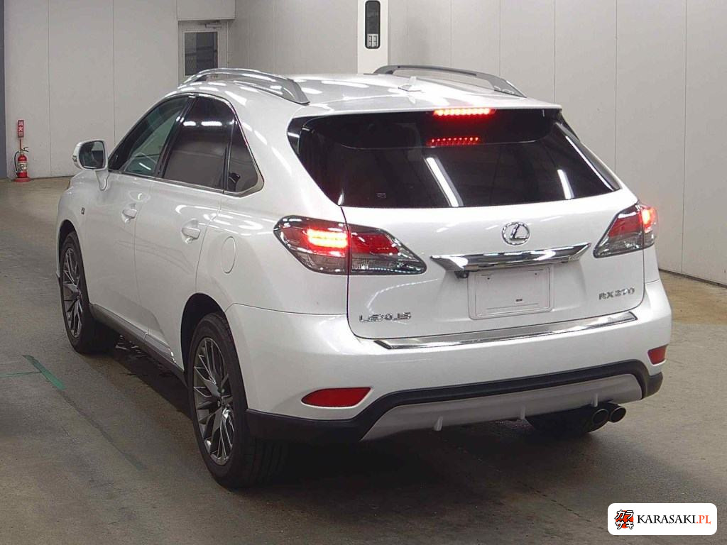 Lexus RX 2012 z aukcji japońskiej