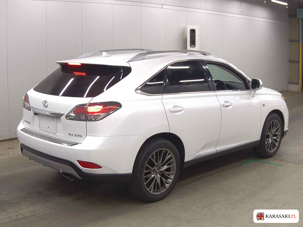 Lexus RX 2012 z aukcji japońskiej