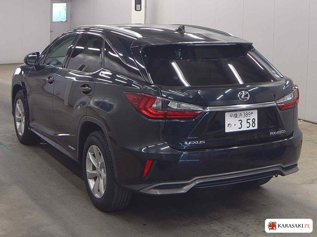 Lexus RX 2017 z aukcji japońskiej