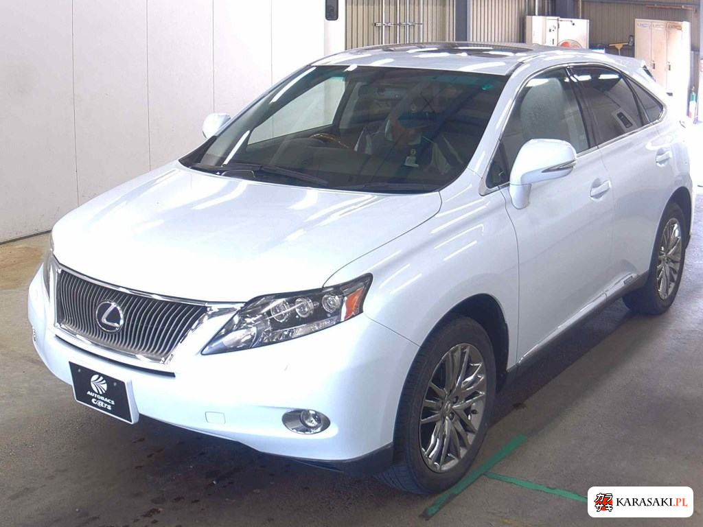 Lexus RX 2009 z aukcji japońskiej