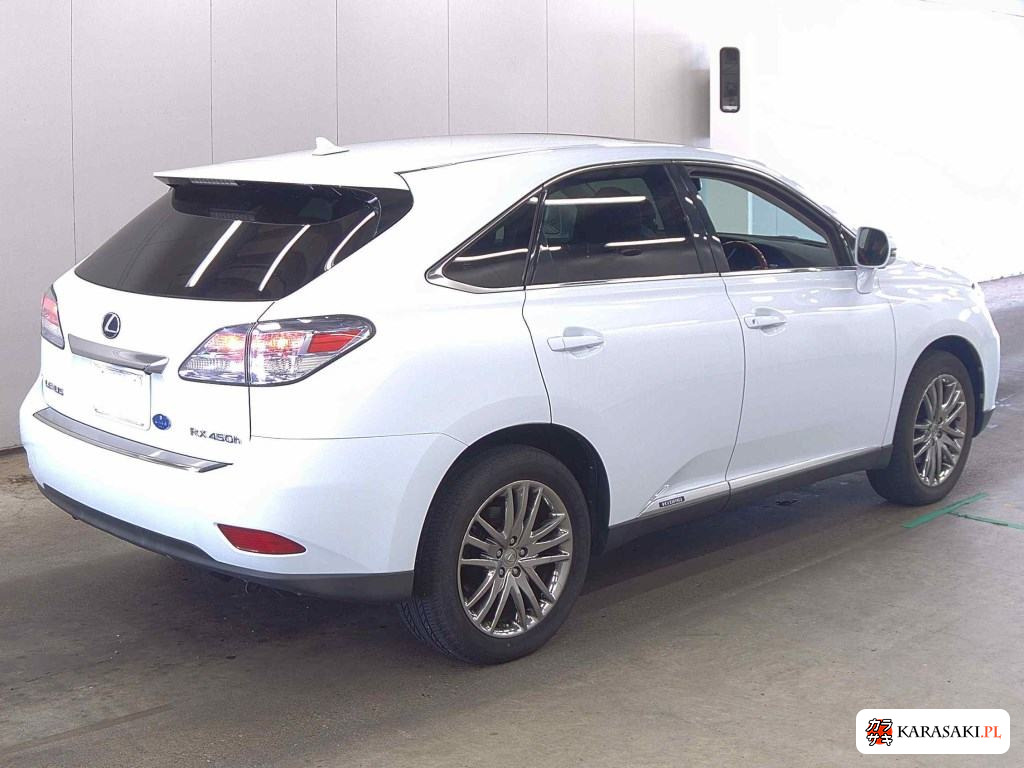 Lexus RX 2009 z aukcji japońskiej