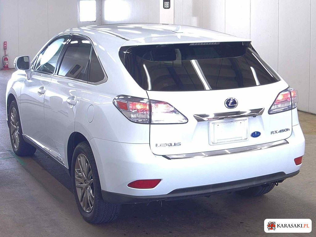 Lexus RX 2009 z aukcji japońskiej