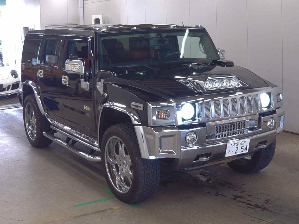 Hummer H2 2008 z aukcji japońskiej