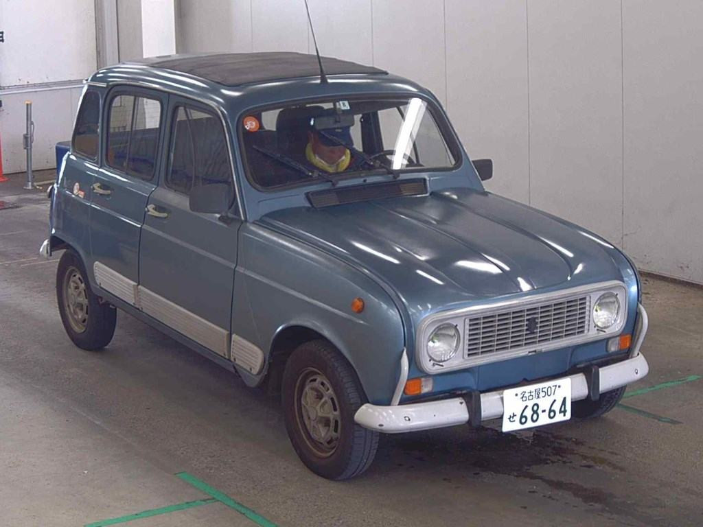 Renault 4 1988 z aukcji japońskiej