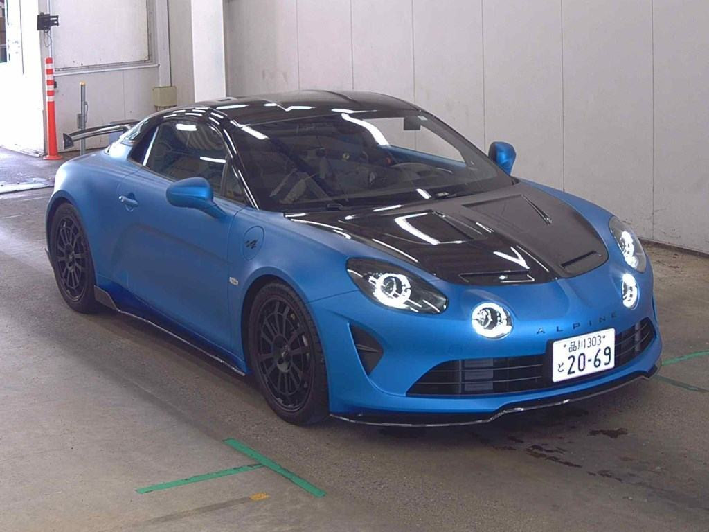 Renault Alpine A110 2024 z aukcji japońskiej