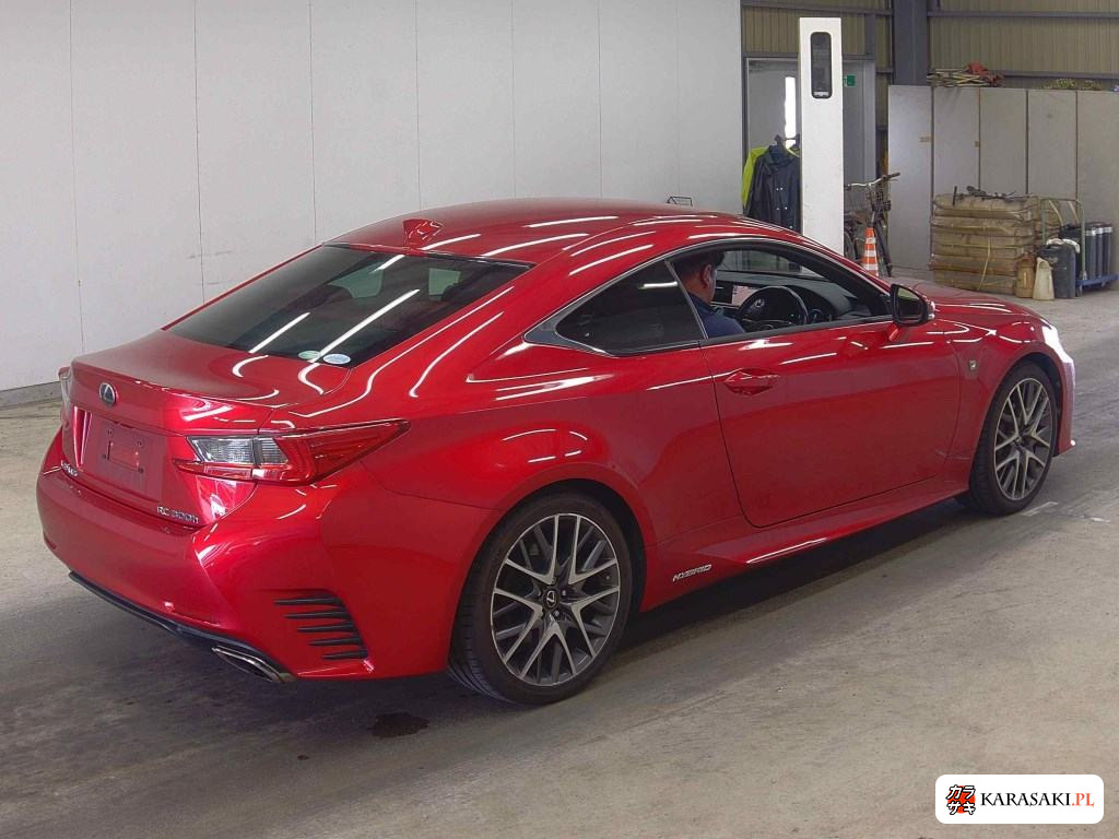 Lexus RC 2014 z aukcji japońskiej
