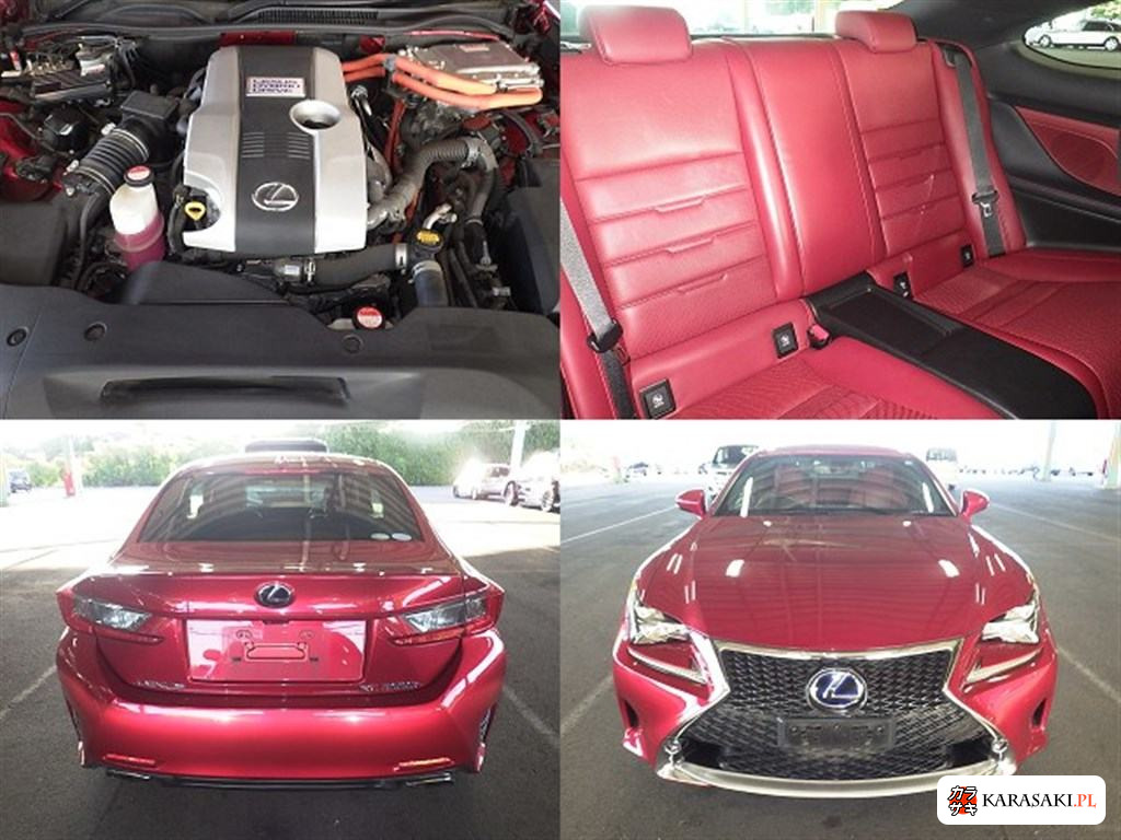 Lexus RC 2014 z aukcji japońskiej
