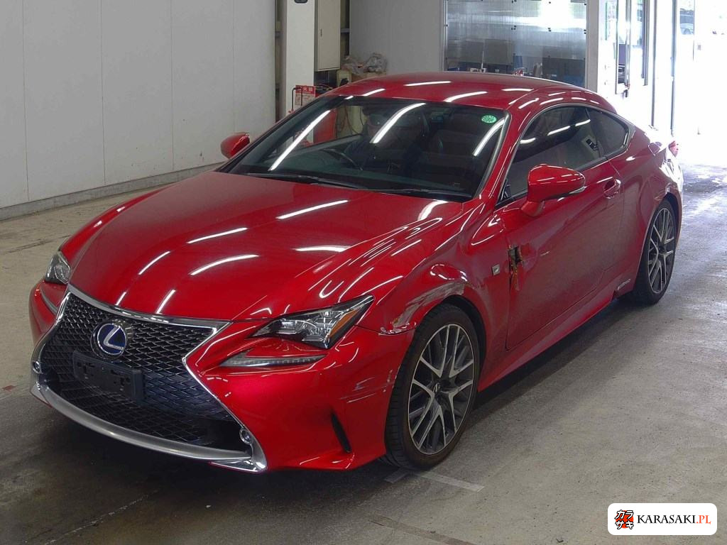 Lexus RC 2014 z aukcji japońskiej