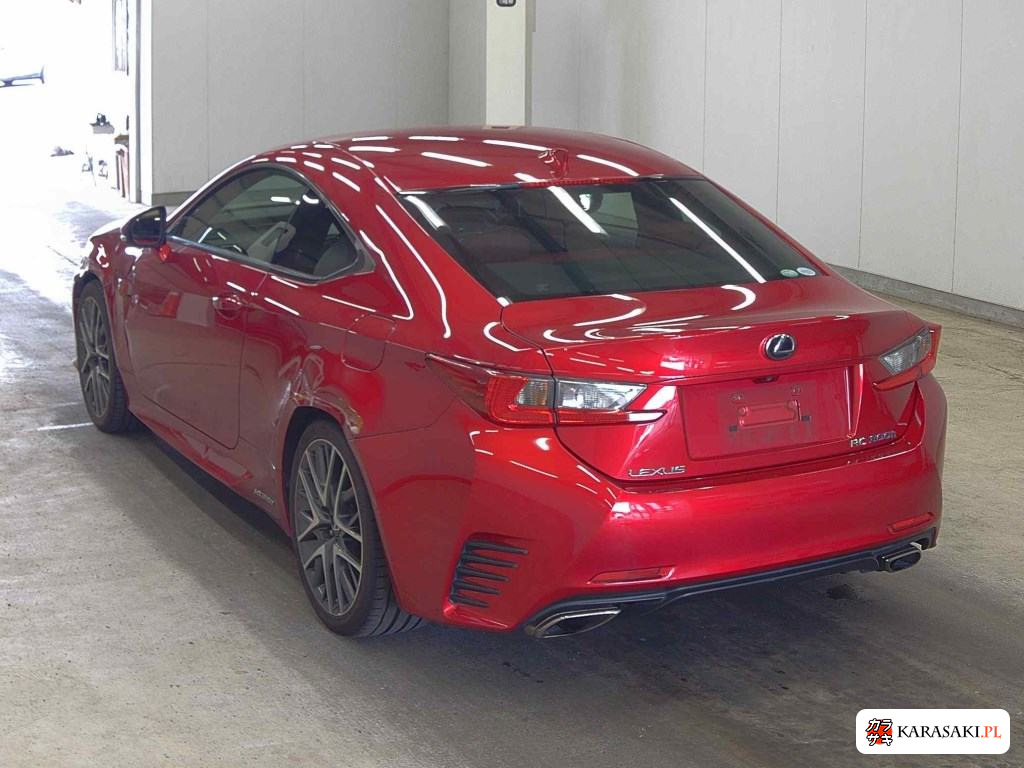 Lexus RC 2014 z aukcji japońskiej