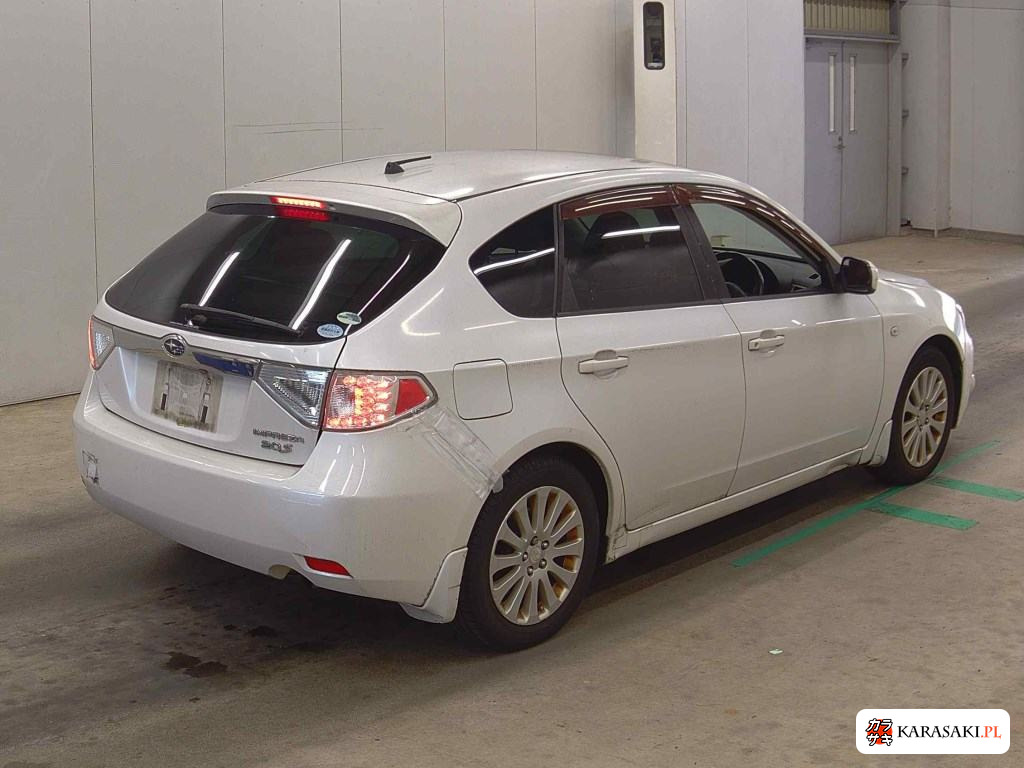 Subaru Impreza 2007 z aukcji japońskiej