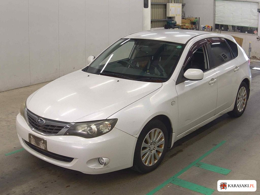 Subaru Impreza 2007 z aukcji japońskiej