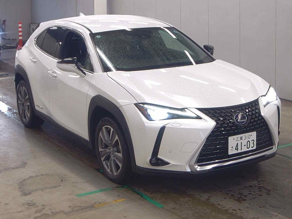 Lexus UX300E 2021 z aukcji japońskiej