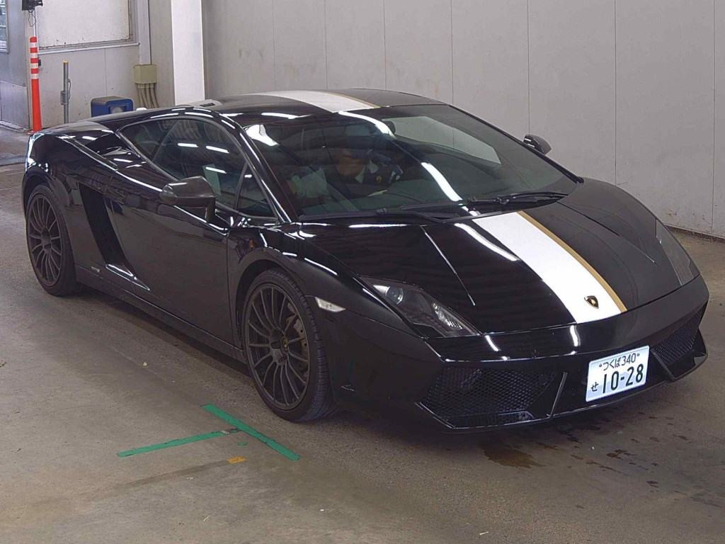 Lamborghini Gallardo 2009 z aukcji japońskiej
