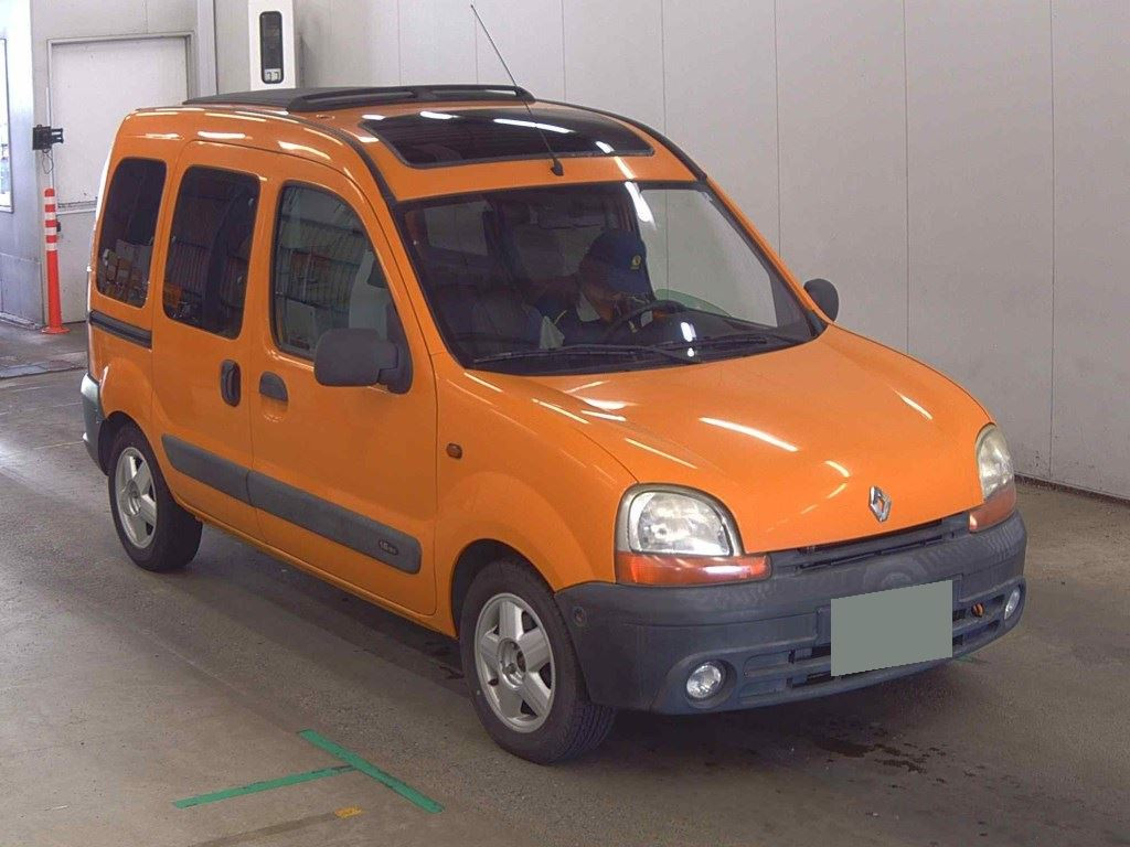 Renault Kangoo 2003 z aukcji japońskiej
