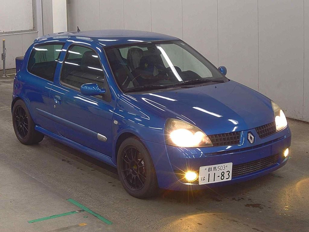 Renault Clio 2003 z aukcji japońskiej