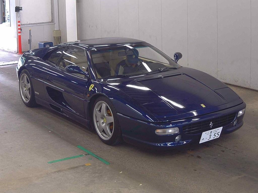 Ferrari F355 1997 z aukcji japońskiej