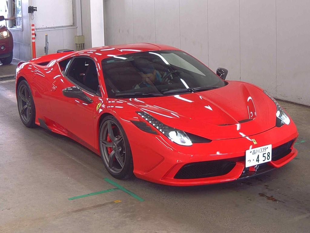 Ferrari 458 Speciale 2014 z aukcji japońskiej