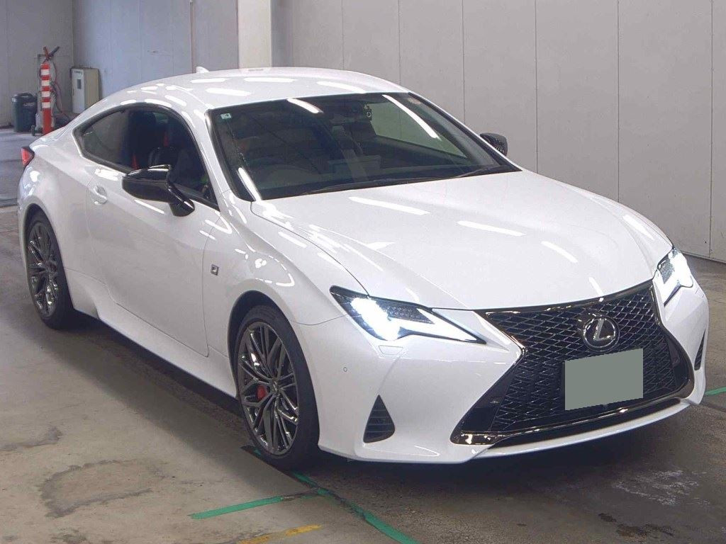 Lexus RC 2025 from a Japanese auction