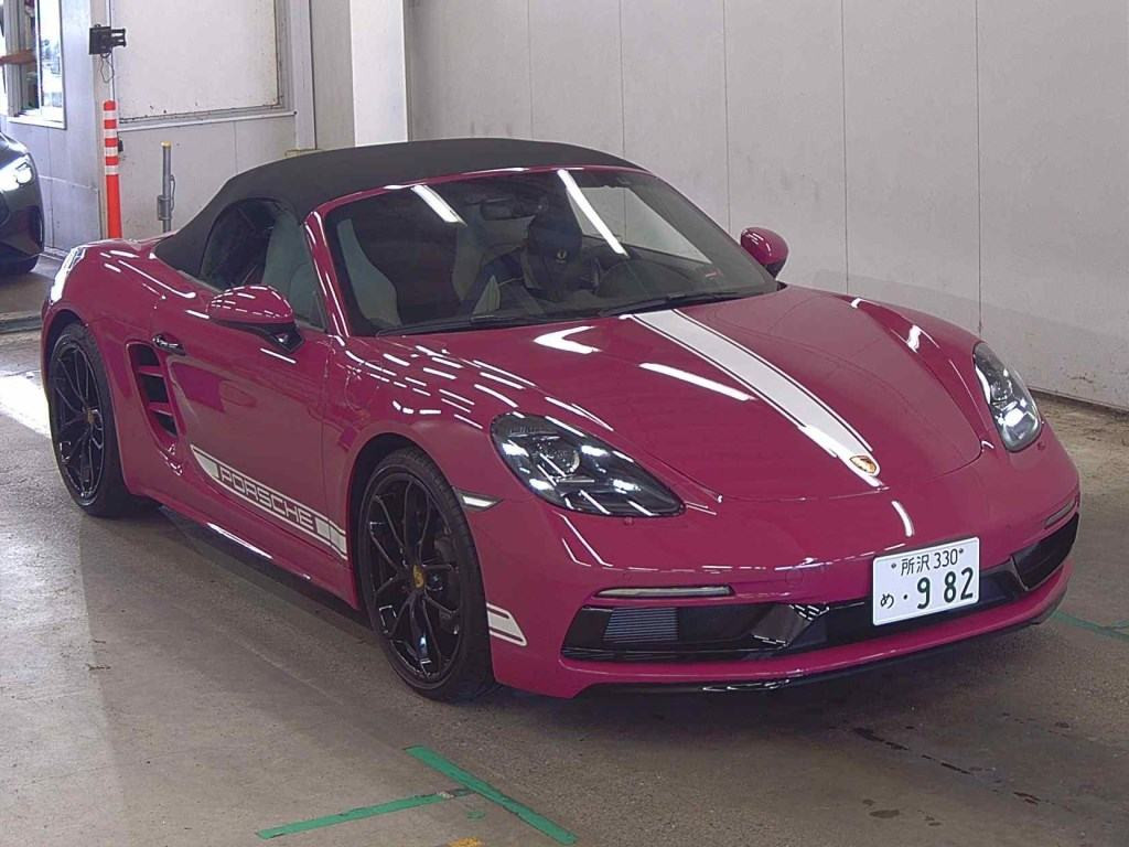 Porsche 718 Boxster 2024 z aukcji japońskiej